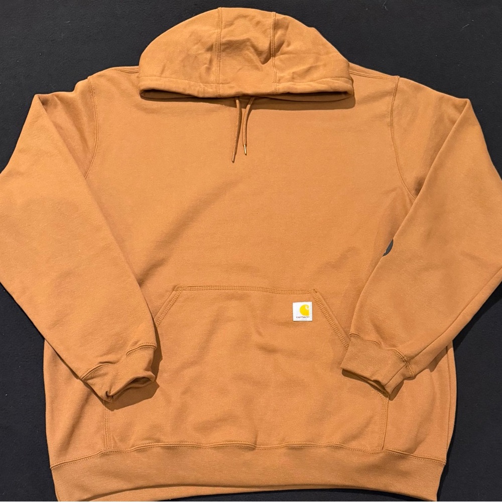 Carhartt Brown Loose Fit Long‎ Sleeve Sweatshirt Mens Size XL